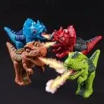 Mini Dinosaur Machine Gun Toy with Spray Smoke Effect/Birthday Toy Gift for Boys Girls Toddlers/Mist Spray Dinosaur Guns Toy for Kids/Birthday Party Dino Sound Toy Gun for Kids