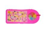 Spinner Game Toy Kids Cartoon Print Design Compass for Stationery Organizer Storage Box Double Side Pencil Tray for School Activities Picnic Return Gift for Kids Birthday Party (3Pcs)